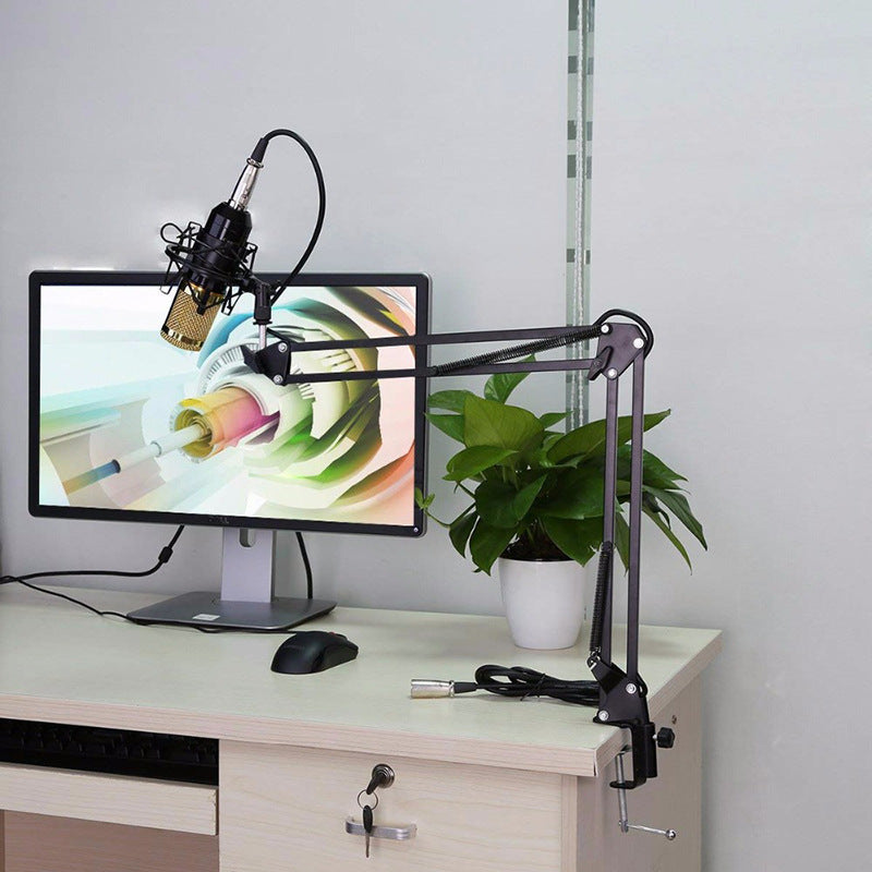 Microphone Stand Set with Windshield for KTV Use