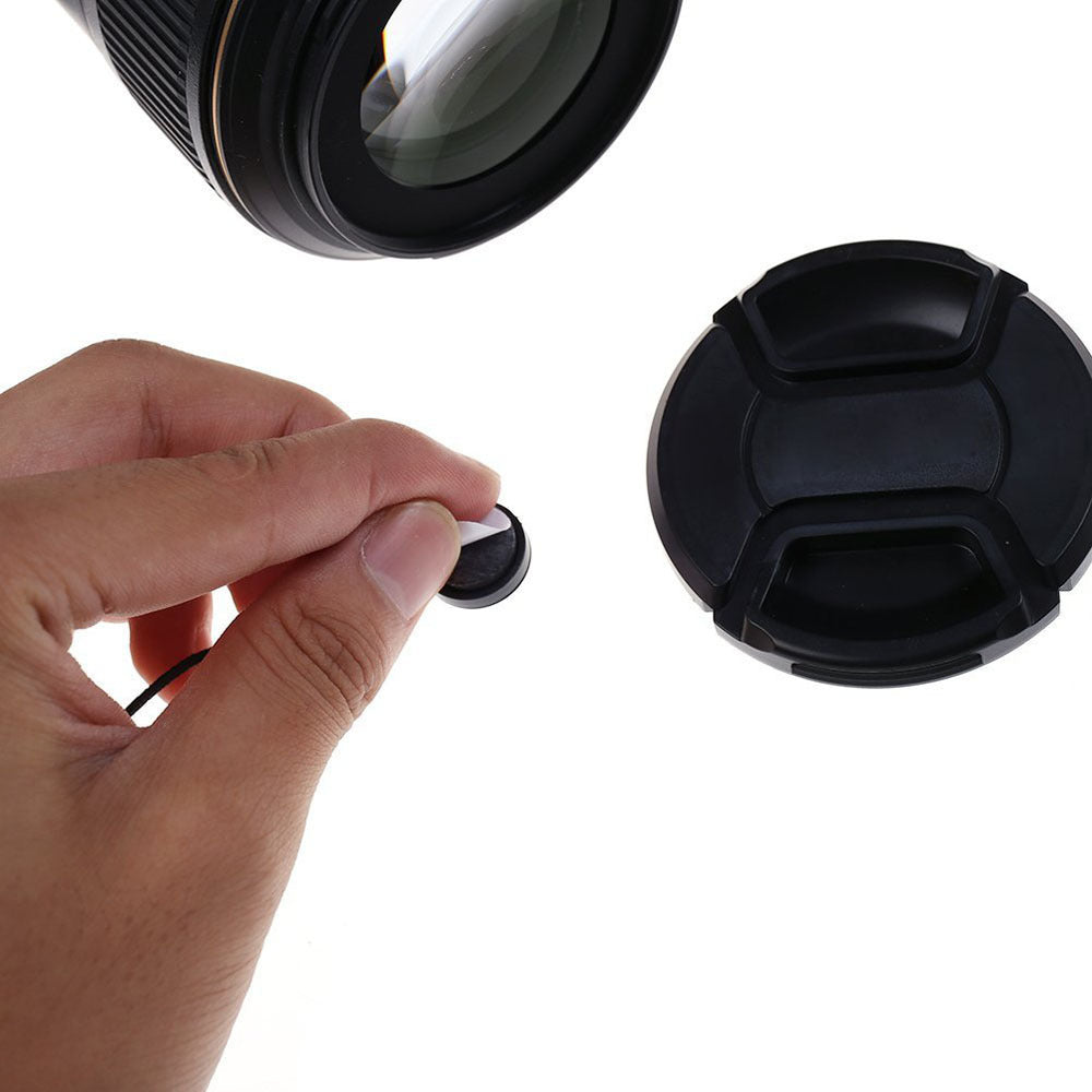 Safety Camera Lens Strap with Cap Protection Rope