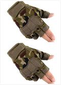 Tactical Gloves Half-Finger Gloves Camouflage Gear