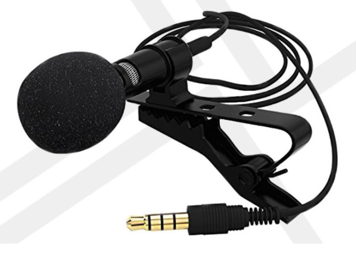 Clip-on Mini Microphone for Recording and Singing