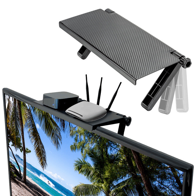 LCD Monitor Stand with Shelf