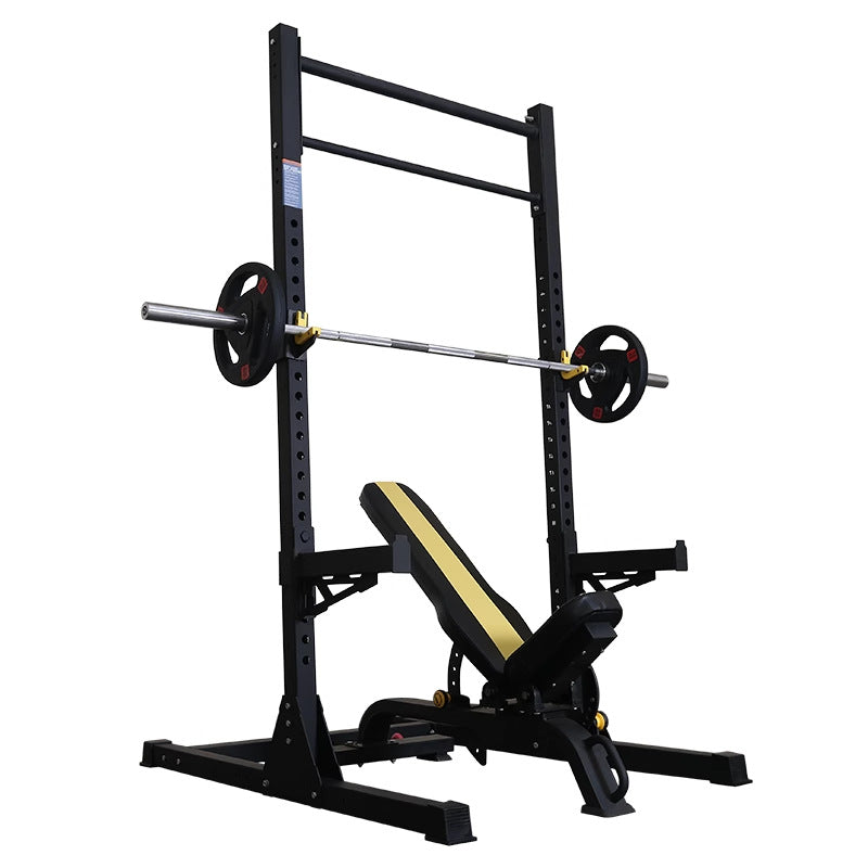 Multi-Functional Home Gym Weight Bench & Squat Rack