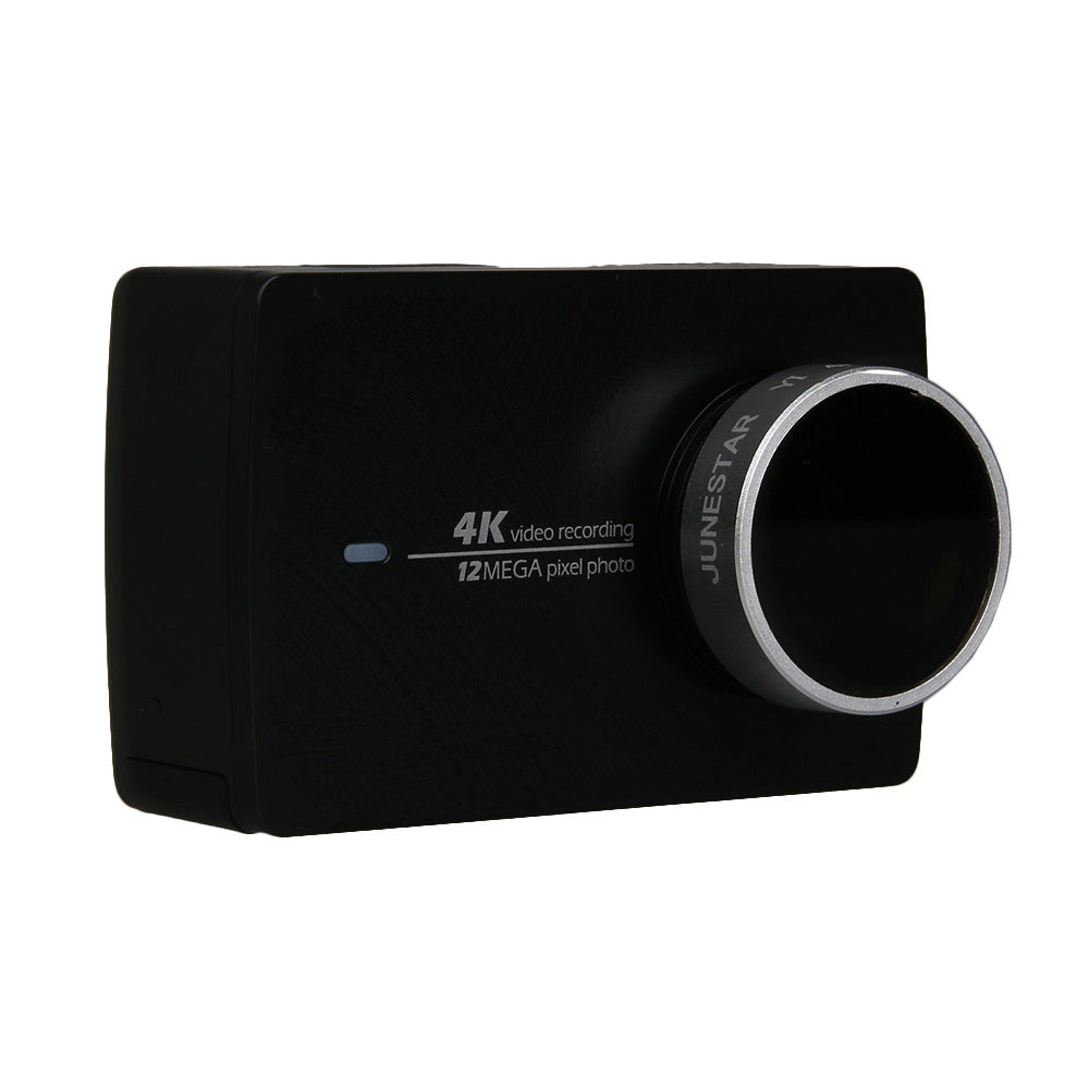 Action Camera with Aluminum Frame and ND Filter
