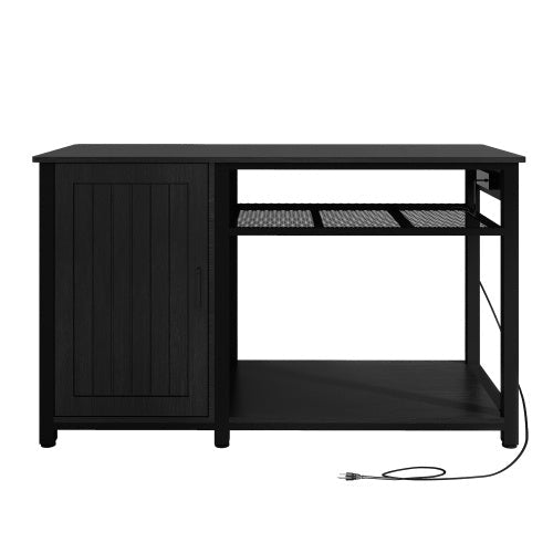 Heavy-Duty Aquarium Stand with Power Outlet