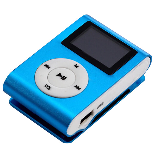 Mini Tune Buddy Clip MP3 Player and FM Radio