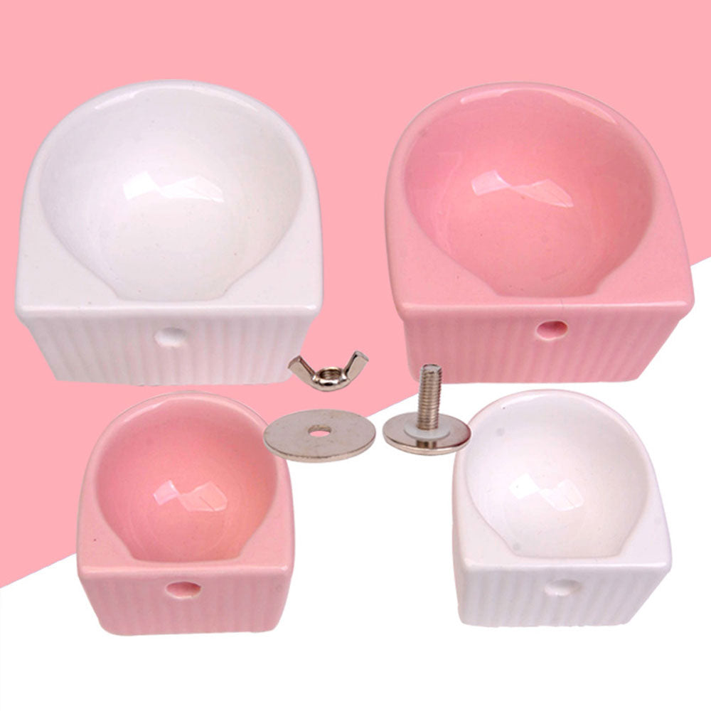 Hamster Ceramic Snack Bowl for Small Pets