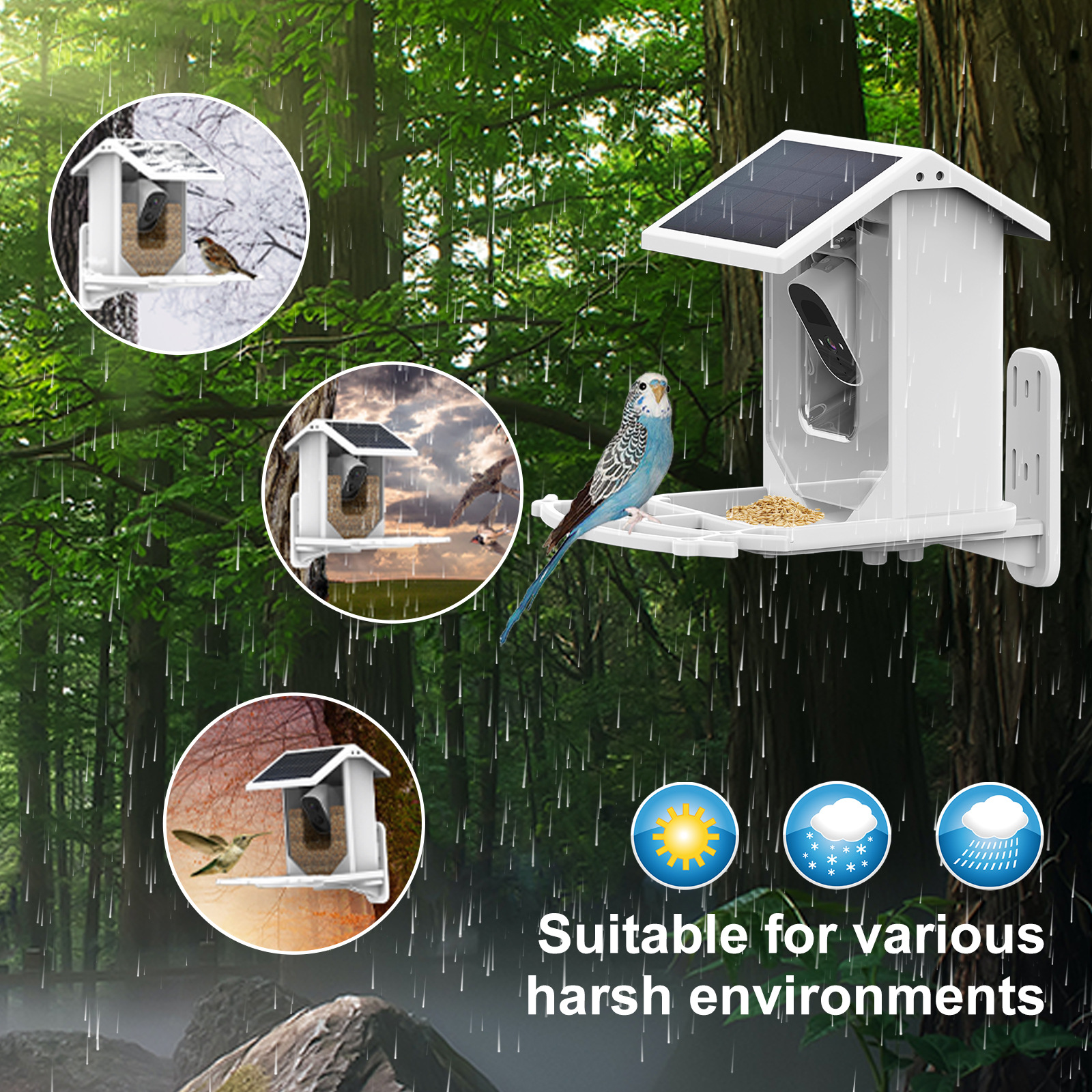 Solar Smart Feeder Camera