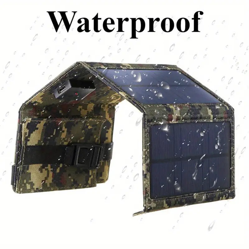 20W Solar Folding Bag USB Charger for Outdoor Use