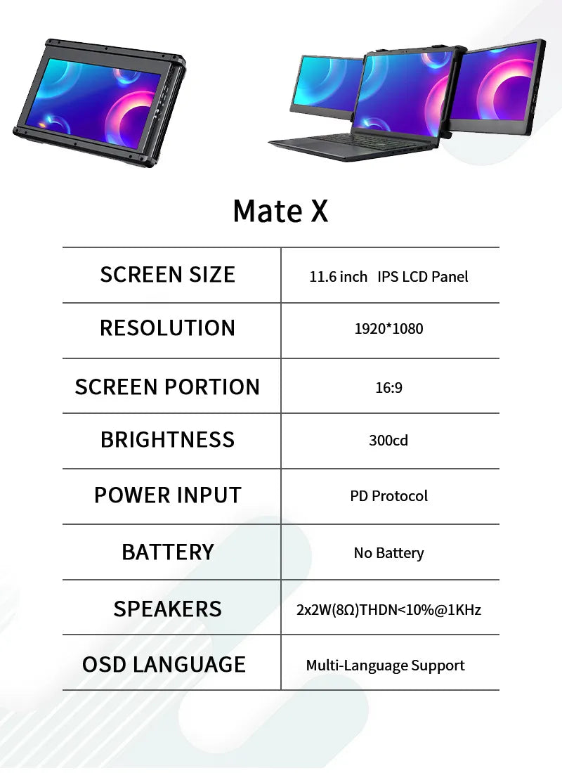11.6-Inch Portable Monitor