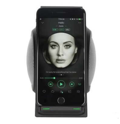 Wireless Charging Bluetooth Speaker