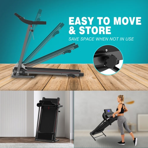 Foldable Incline Electric Treadmill