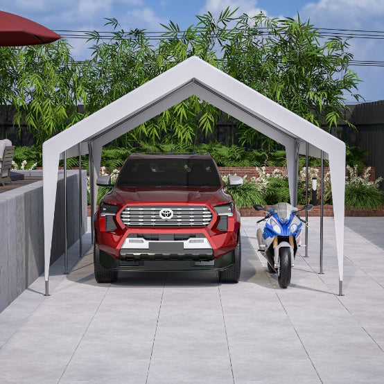 Heavy-Duty Steel Carport Canopy