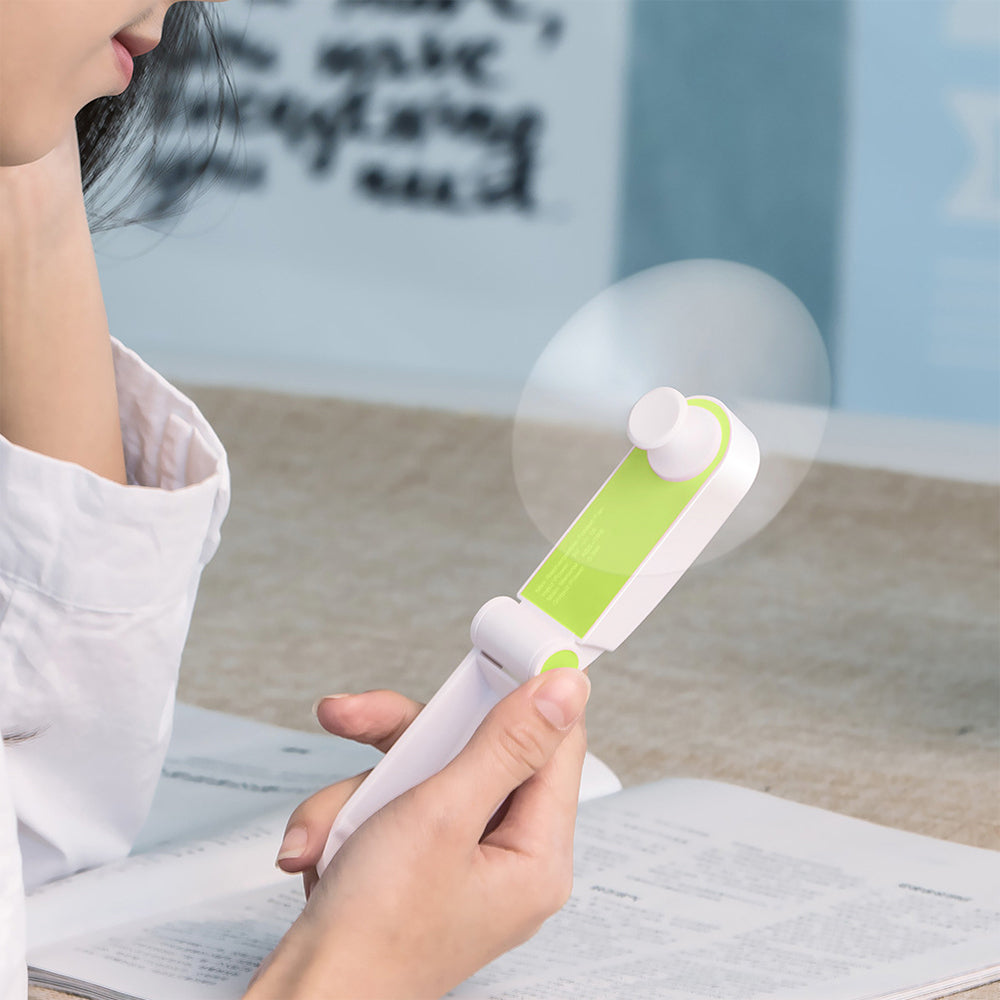 Portable Handheld Fan with Rechargeable Battery