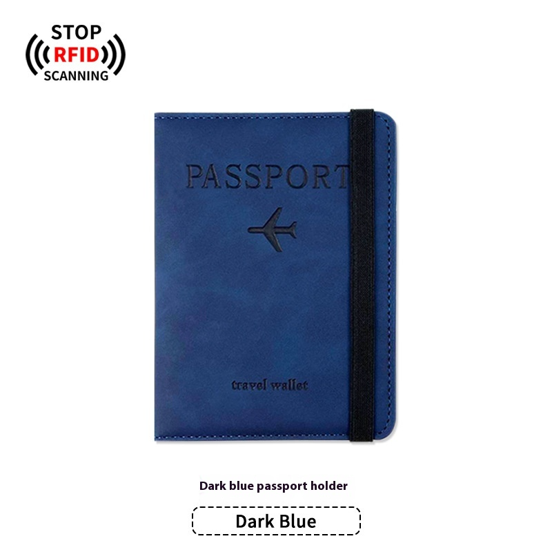 PU Leather Passport Holder and Luggage Tag Set