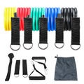 Adjustable Resistance Yoga and Fitness Suspension Rope Set