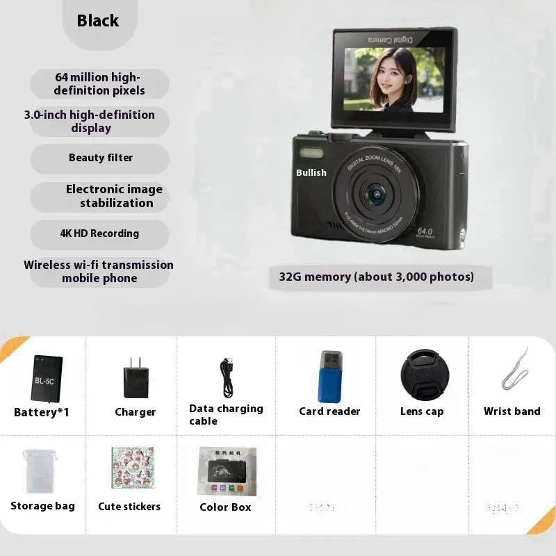 64MP Entry-Level Mirrorless Camera