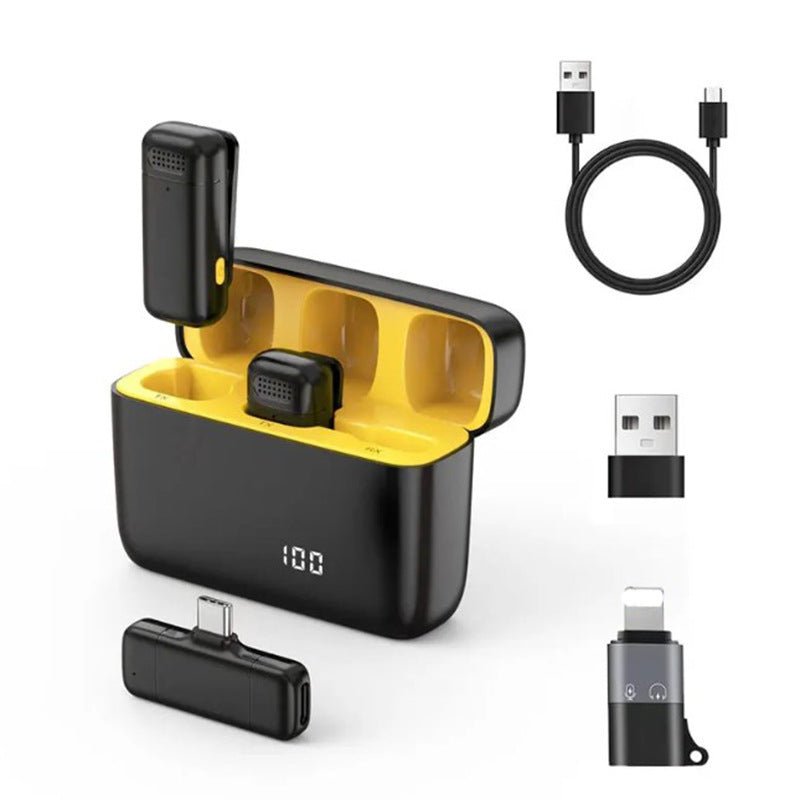 K6 Wireless Lavalier Microphone for Mobile Live Streaming