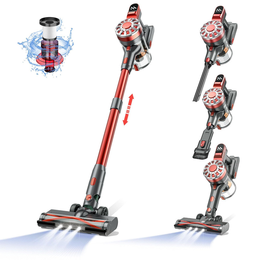 Lightweight Cordless Stick Vacuum, 2-Speed