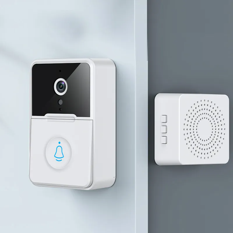 Wireless Smart WiFi Video Doorbell with Chime