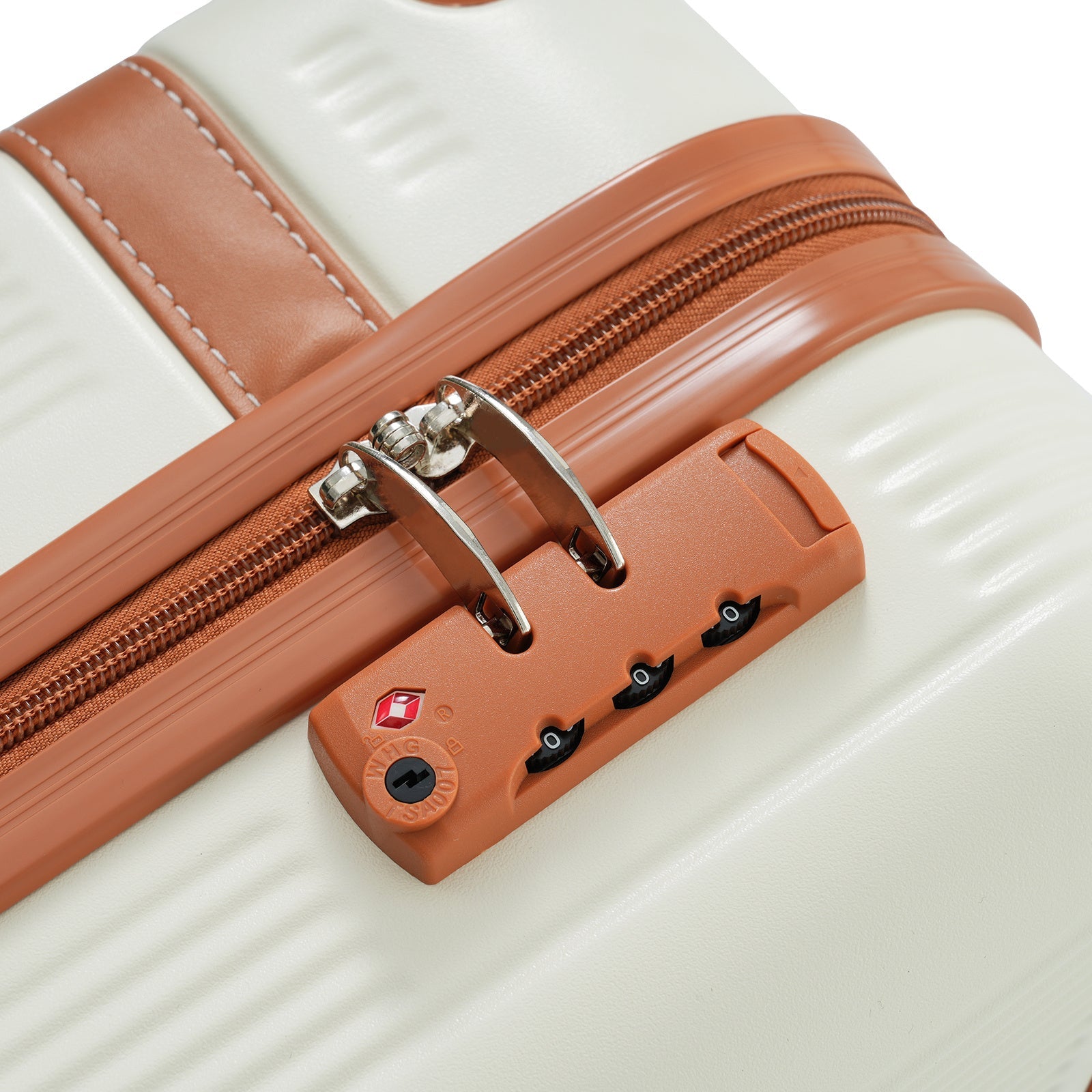Hard-Shell 3-Piece Luggage Set with TSA Lock