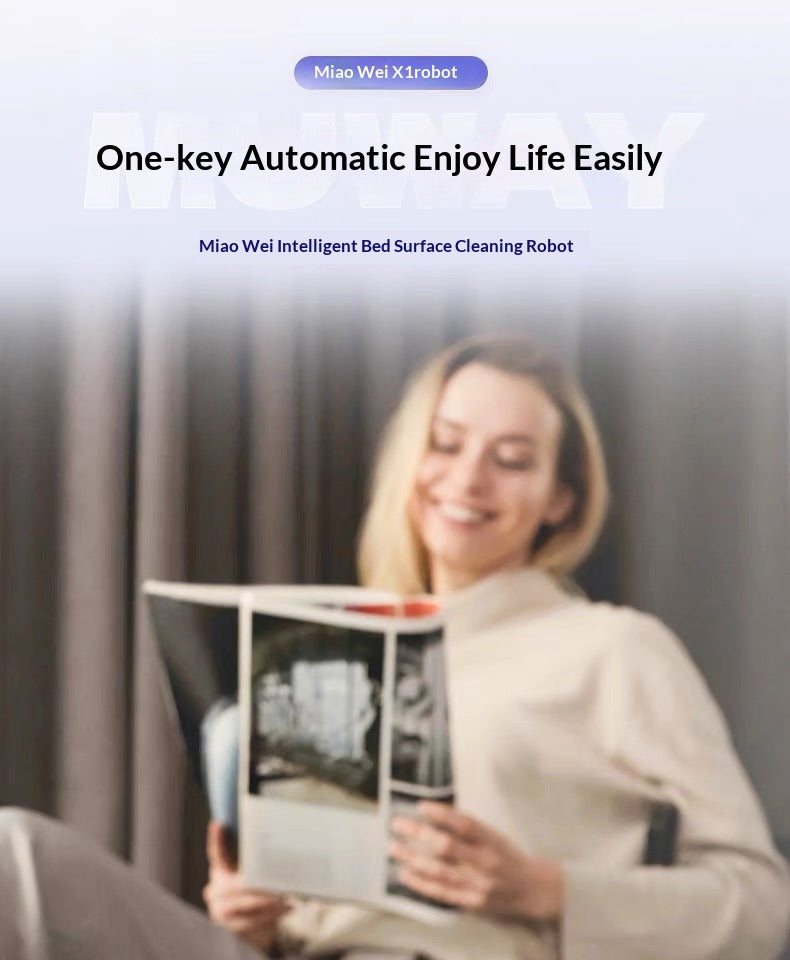 Automatic Bed Cleaning Robot with UV Mite Removal