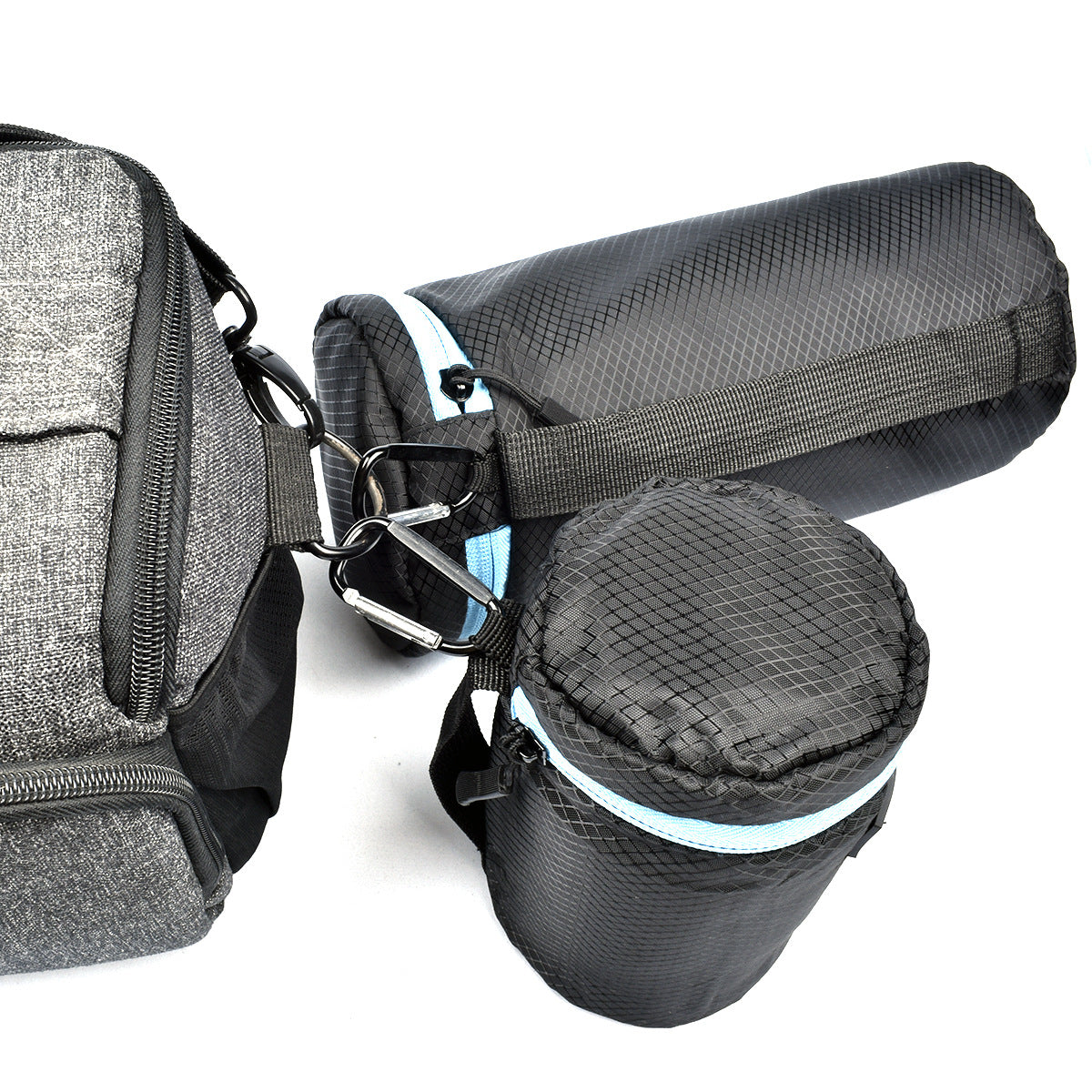 Waterproof Camera Lens Bag with Thick Fleece Padding