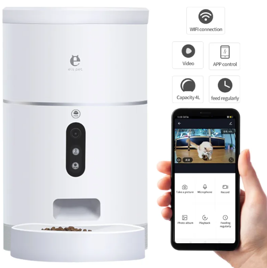 Smart Pet Feeder with Camera