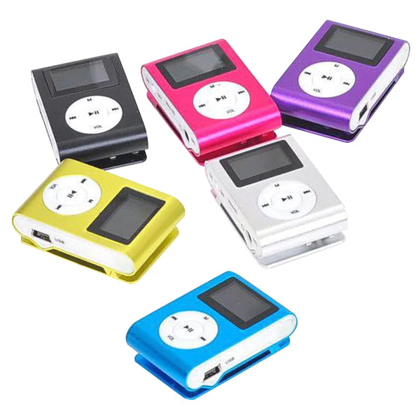 Mini Tune Buddy Clip MP3 Player and FM Radio