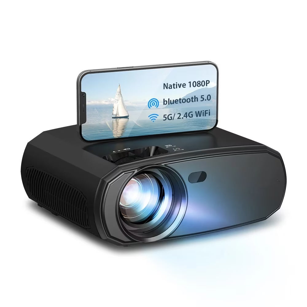 1080P WiFi Portable Home Theater Projector