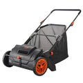 Manual Push Lawn Sweeper with 99L Grass Collector