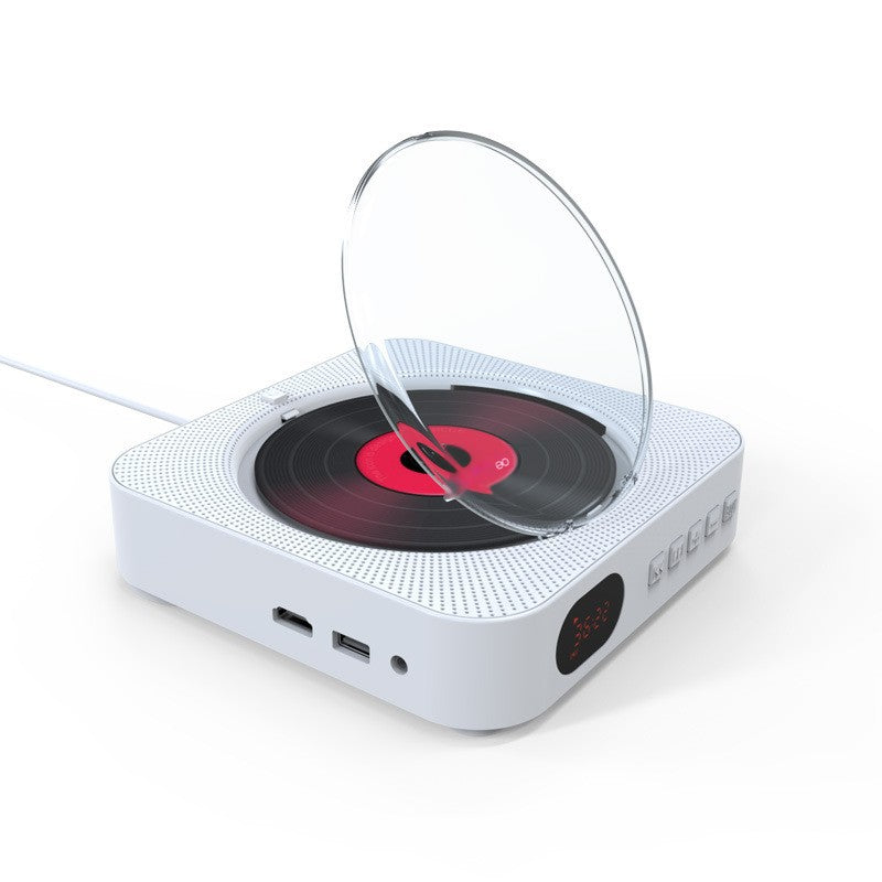 Wall-Mounted CD Player with Bluetooth & DVD Playback