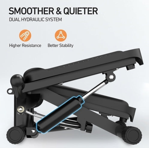 Twist Stepper with Resistance Bands