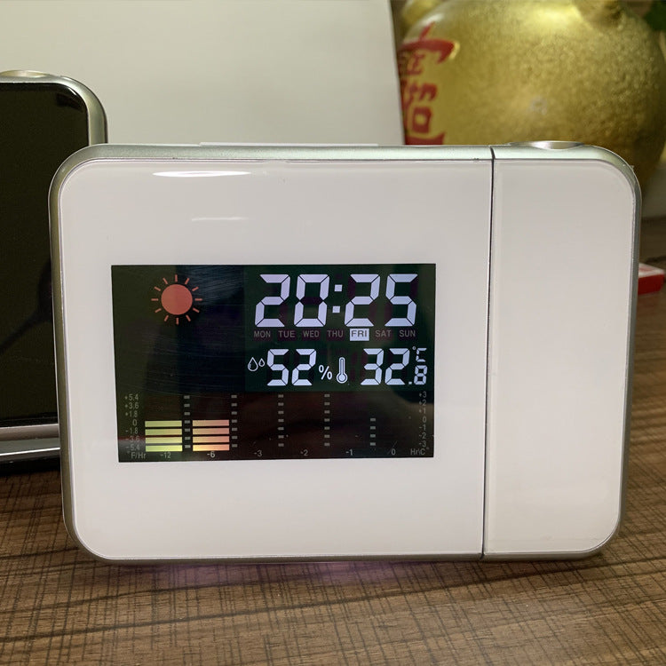 8190 Weather Station Projection Clock with LED Display