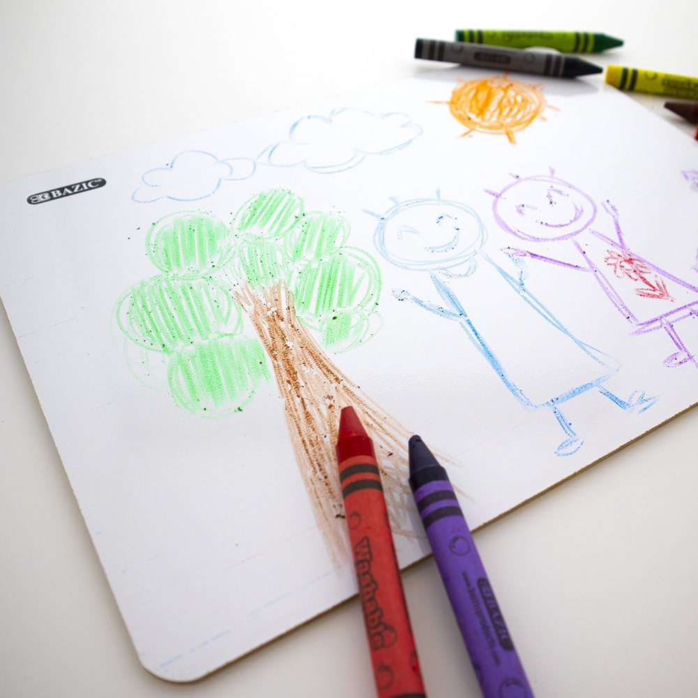 9 X 12 Double Sided Dry Erase Lap Board