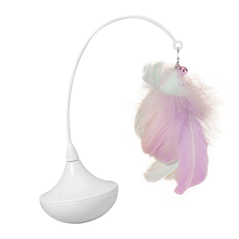 Interactive Smart Cat Toy Automatic Wobbling Teaser