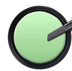 Adjustable ND Filter for Cameras Multi-Caliber