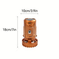 Portable Hand Crank Solar Lantern with Fan and USB Charger
