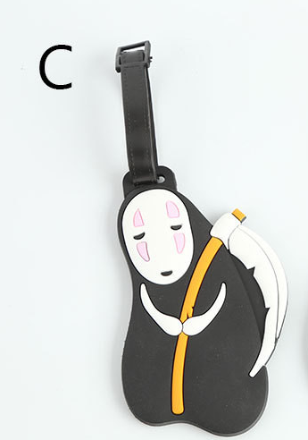 Creative Cartoon Silicone Luggage Tag Spirited Away