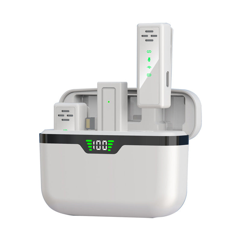 Wireless Clip-On Microphone with Noise Reduction