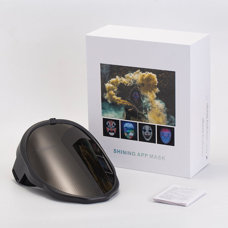 App-Controlled LED Light-Up Mask