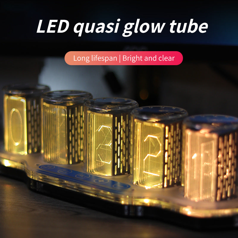 RGB Neon Tube Clock