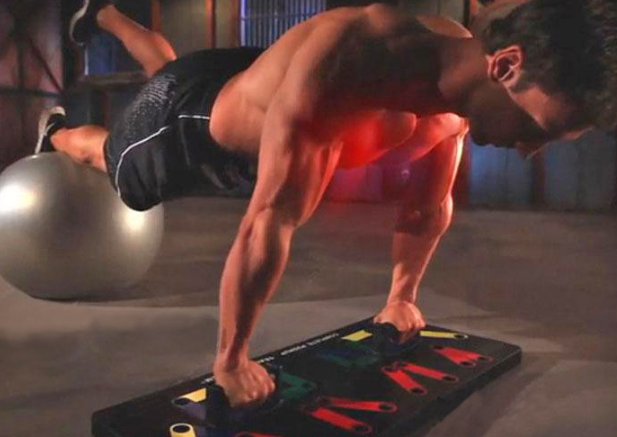 Push-Up Stand and Board for Core Workout Pro