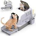 Stainless Steel Cat Litter Box, XXL