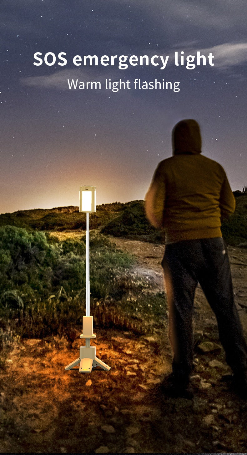 Folding Camping Lantern with Bluetooth Speaker