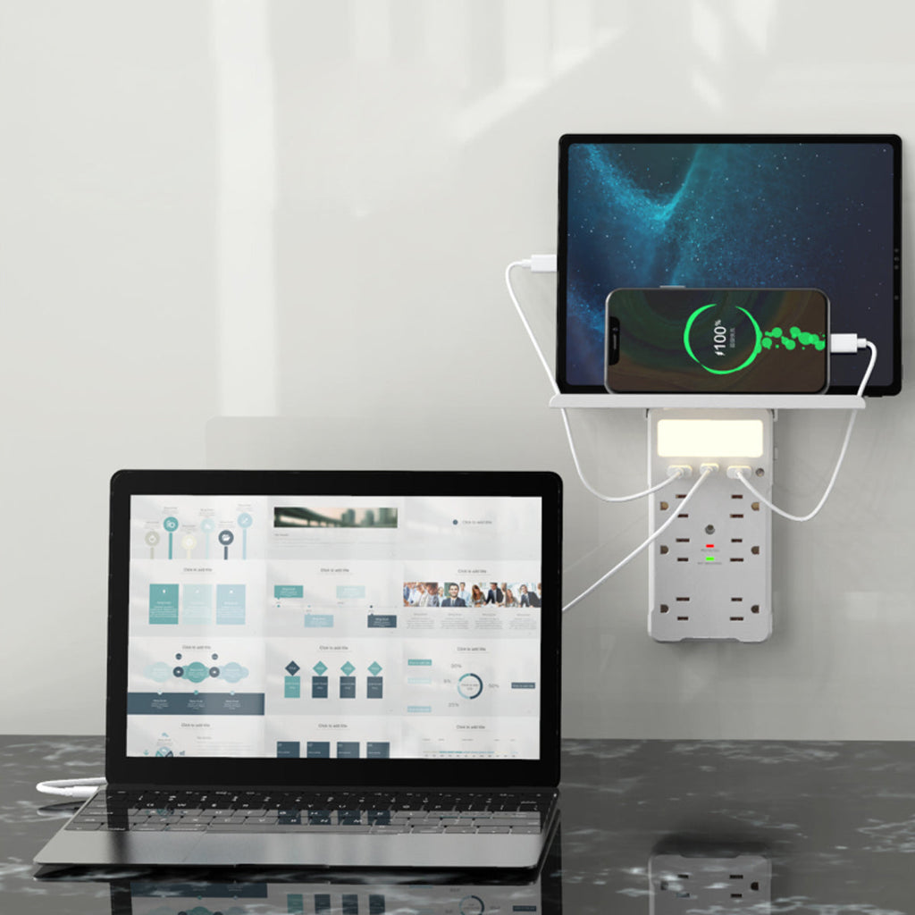 Safeguard Multi Charging Station for Phones, Laptops, and Gadgets