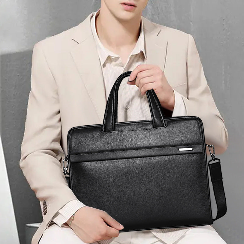 Genuine Leather Business Briefcase