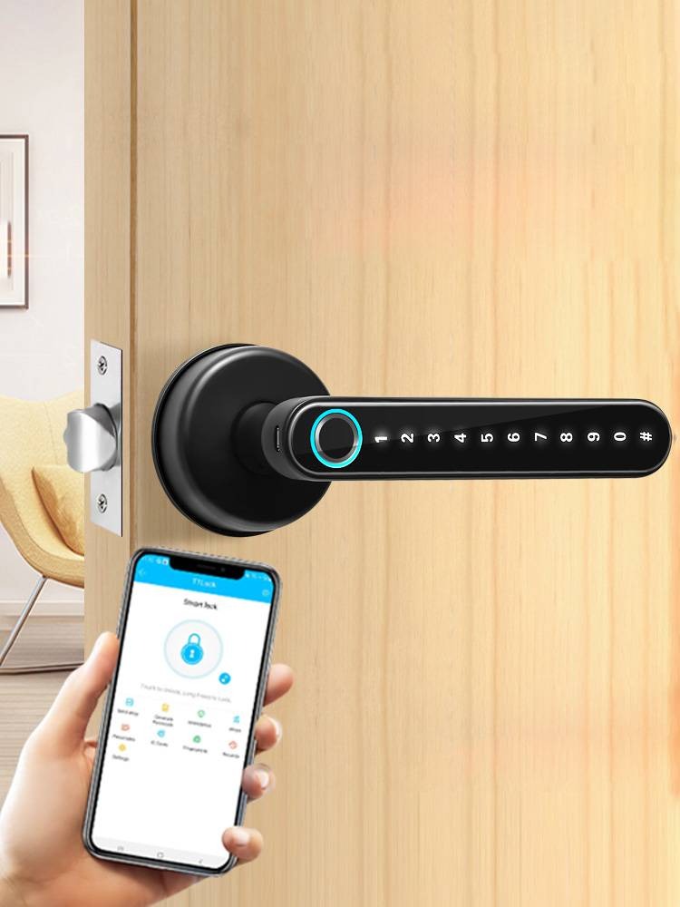 Indoor Fingerprint Smart Door Lock