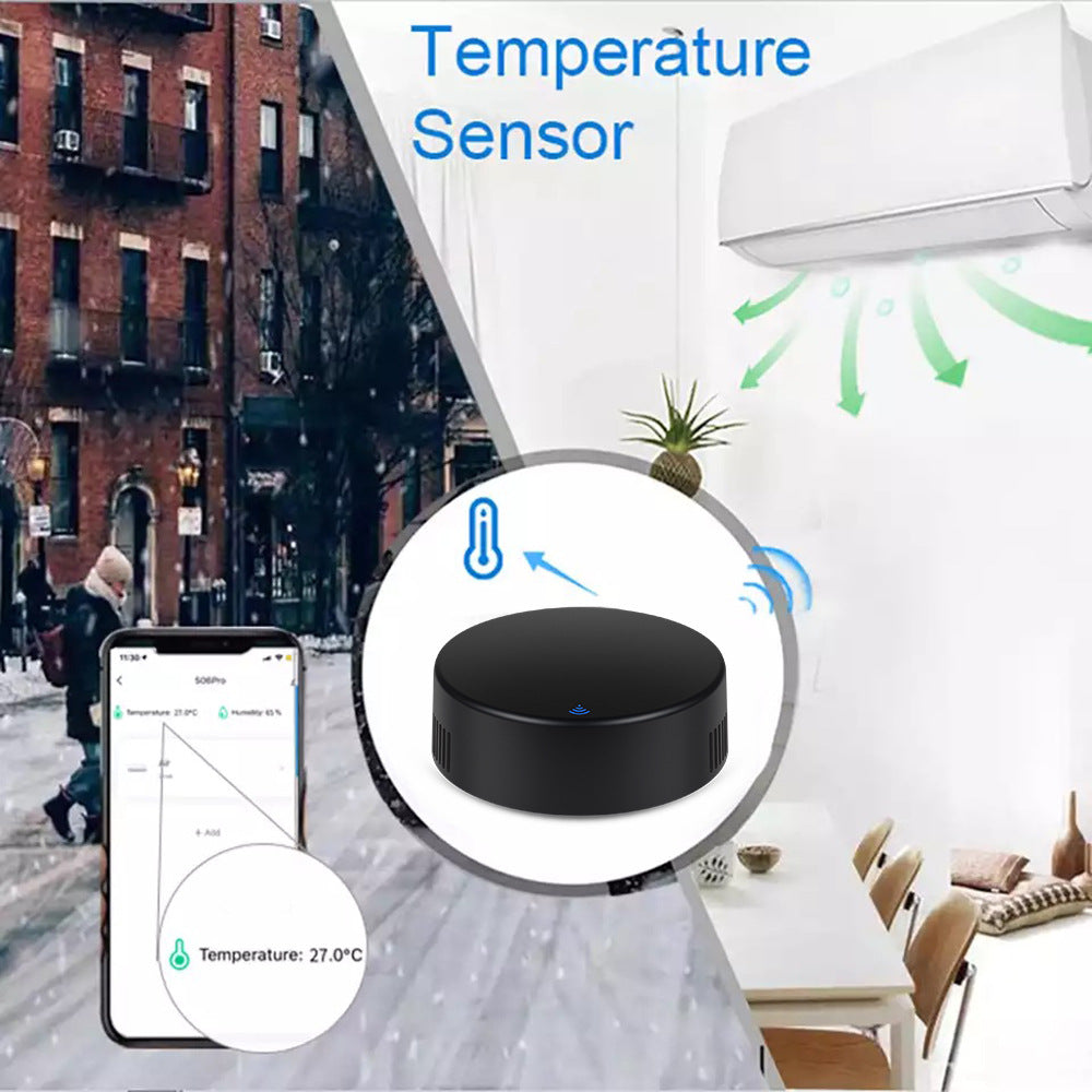 Tuya Wifi Universal Remote with Temp and Humidity Sensor