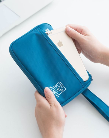 RFID Blocking Passport Holder with Card Slots