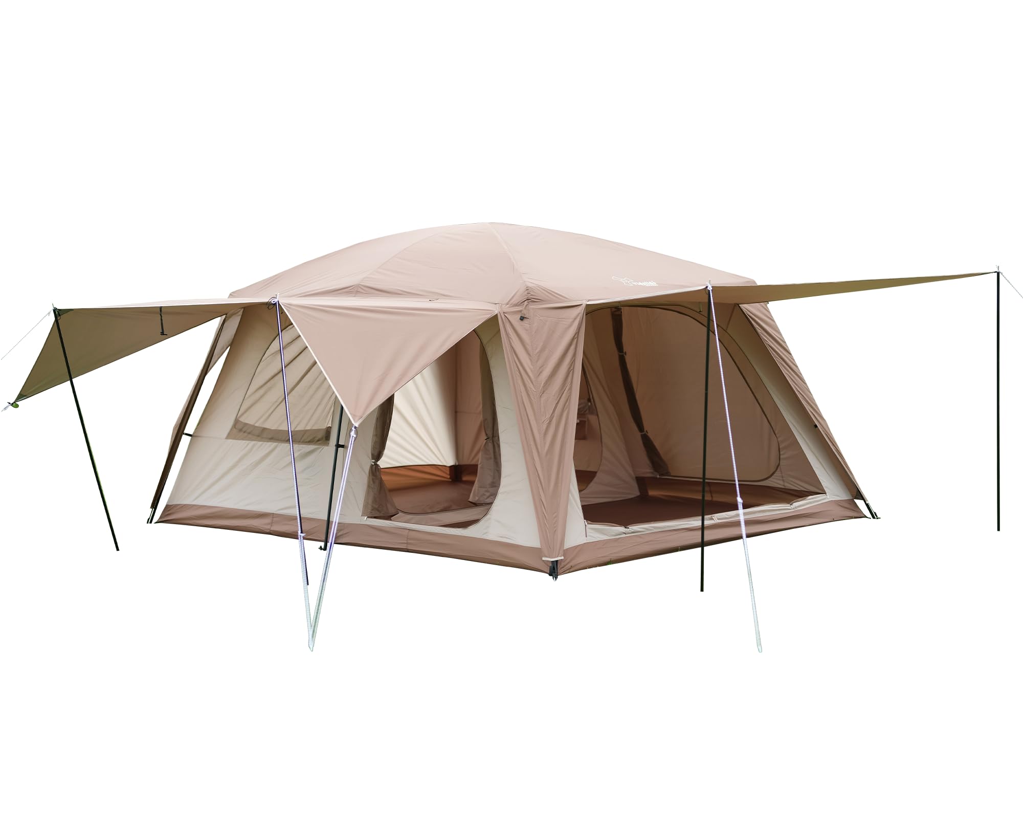 8-10 Person Two-Room Family Cabin Tent